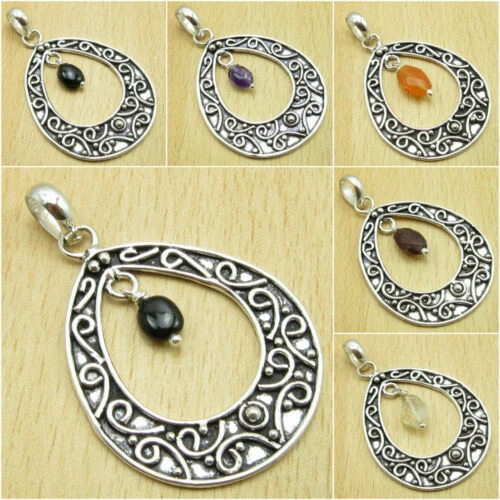 Amatista Cobre Cristal Collares y colgantes De moda