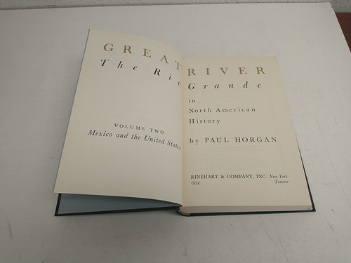 Great River: The Rio Grande in History by Paul Horgan Two Volume Set w/ Slipcase - Bild 10 von 11