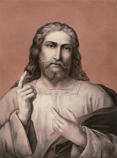 13532.Decor Poster.Wall interior design art.Jesus Christ portrait.Christian art