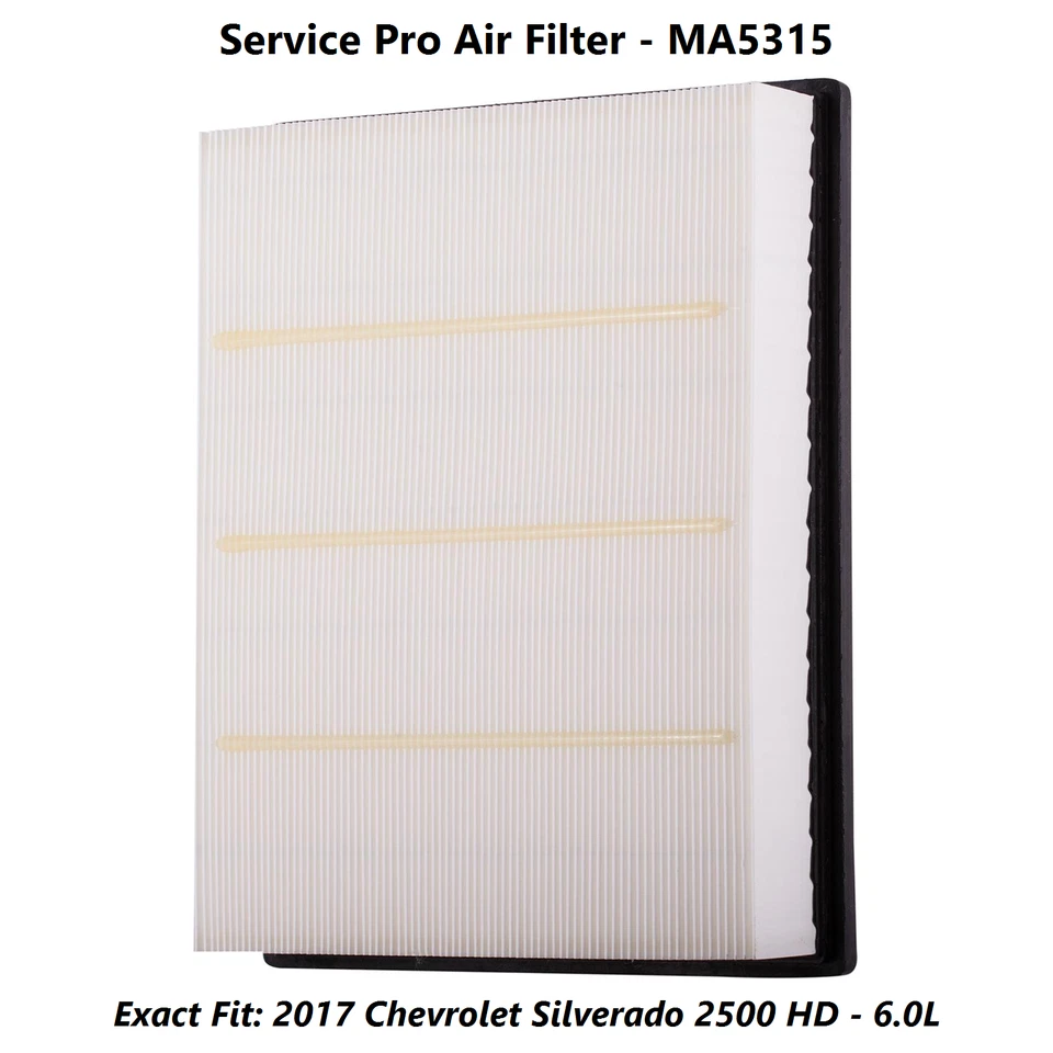 2017 Chevrolet Silverado 2500 HD 6.0L Oil, Air & Cabin Filter Kit (5W-30) Foto 4 de 4