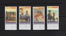 S5121 Papua Nouvelle-Guinée 2003 Scouting 4V MNH