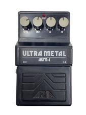 Aria Effect Pedal AUM-1 ULTRA METAL Distortion Body Only Used