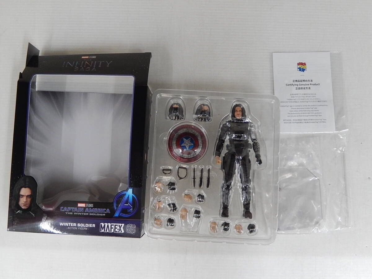 MAFEX WINTER SOLDIER Action Figure No.203 Medicom Toy Used from