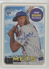 2018 Topps Heritage Real One Auto Amed Rosario #ROA-ARO Rookie RC