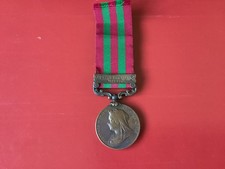 BRONZE INDIA MEDAL 1895-02 CLASP PUNJAB FRONTIER 1897-98