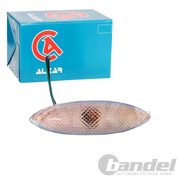 Alkar Blinker Weiß Mit LampentrÄGer Vorne Links Passend FüR Toyota Yaris 3001268-image
