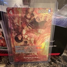 Bandai One Piece Card Game Portgas.D.Ace Special Foil ST13-007 EN 4/6000