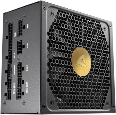 Sharkoon Rebel P30 Gold 850W ATX 3.0 Netzteil, 80 PLUS Gold, 1x 16-Pin PCIe 5.0