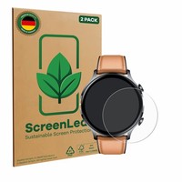 "2X Screenleaf Displayschutzfolie FüR Nongamx Smartwatch 1.39\" Nachhaltig "