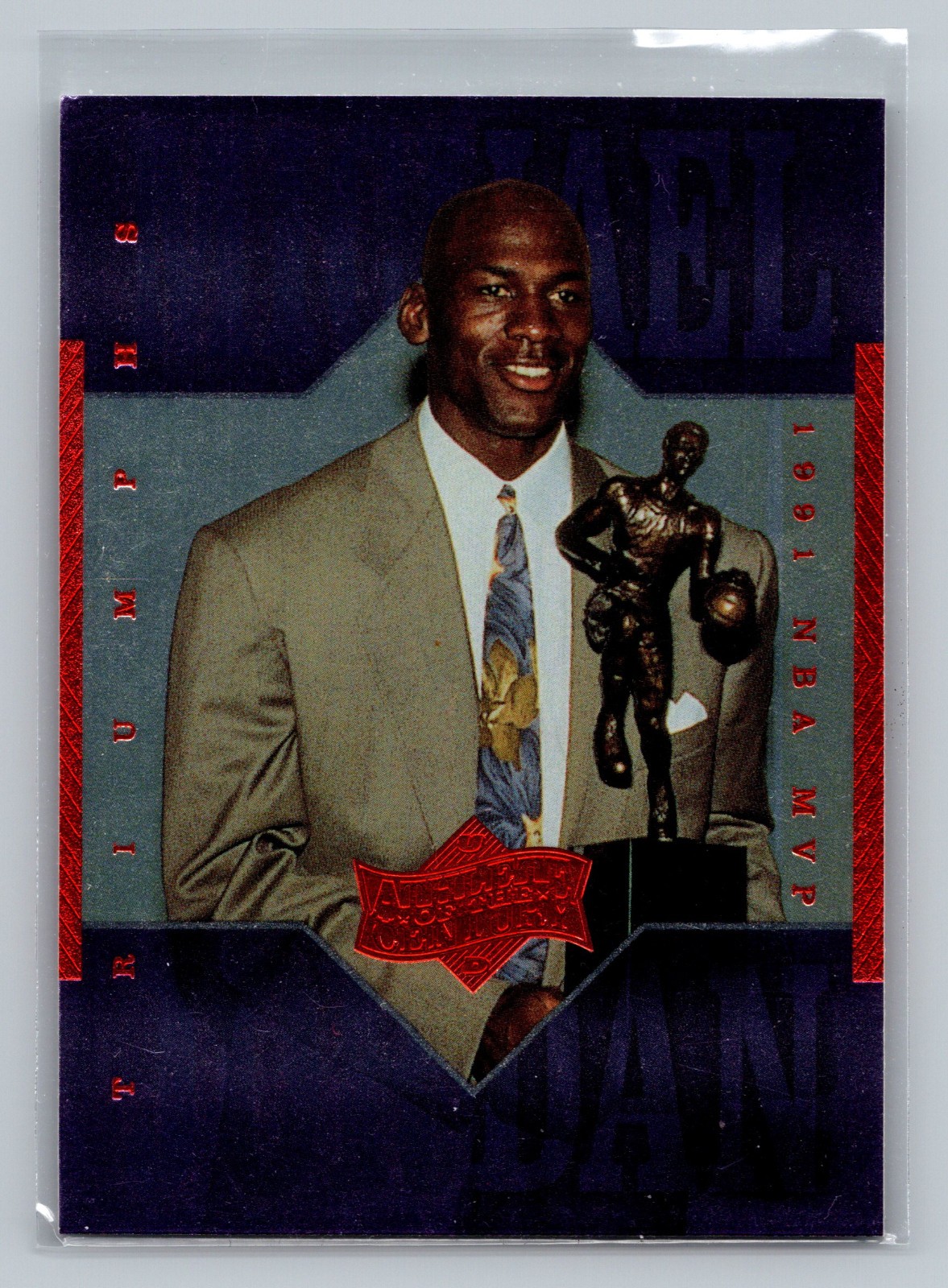 1999 Upper Deck Michael Jordan Athlete of the Century - Michael Jordan #54