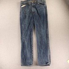 VTG Dakota Jeans Mens 36x32 Blue 100% Cotton Made in USA Five Brother Workwear
