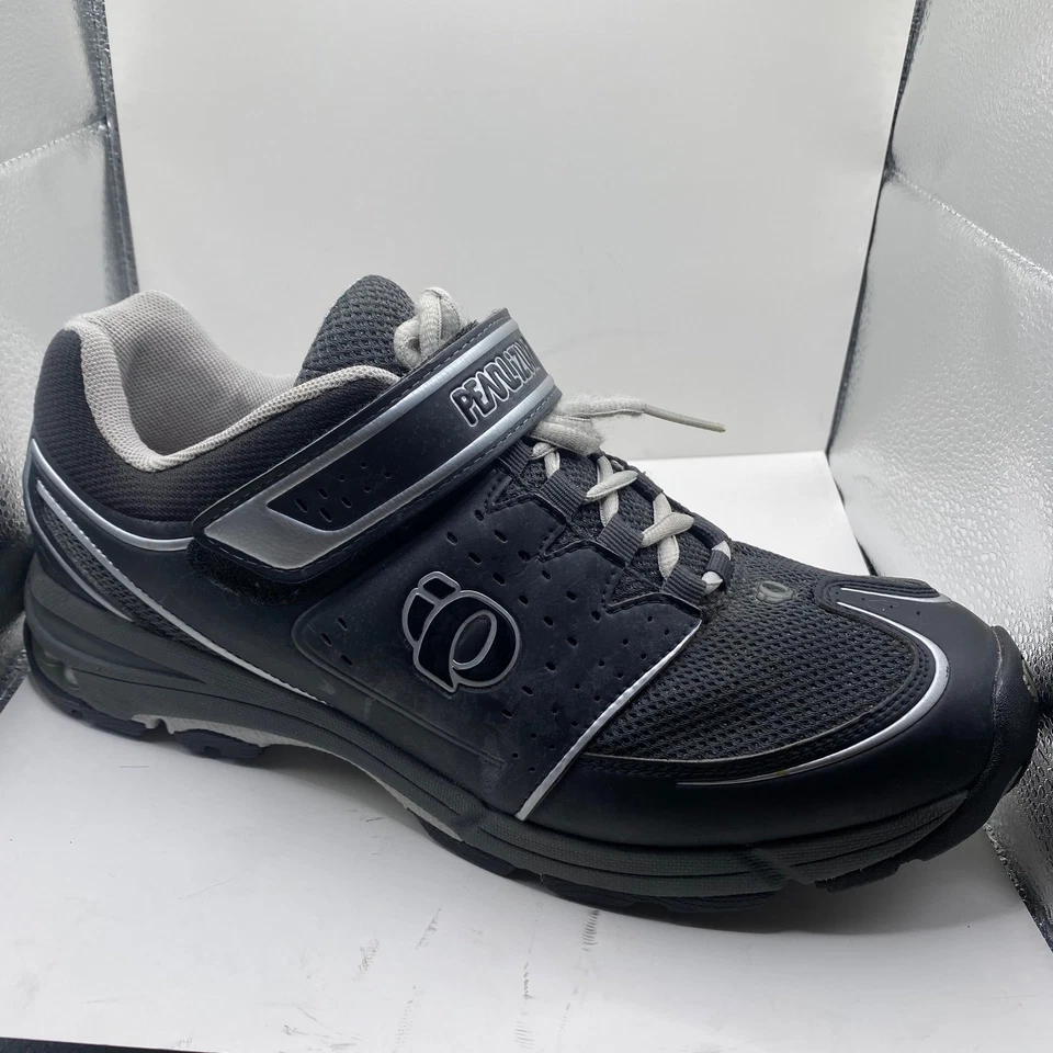 Pearl Izumi Mens Black Cycling Shoes Size 11.5 EU 45 Road Bike MTB SPD Cleats - Image 2 of 4