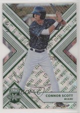 2018 Panini Elite Extra Edition Status Emerald Die-Cut 45/49 Connor Scott hg6
