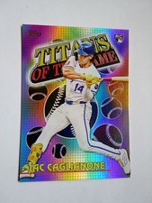 2026 TOPPS SERIES 1 JAC CAGLIANONE TITANS OF THE GAME INSERT RC 