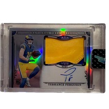 2025 National Treasures Prime RPA Terrance Ferguson 11/35 Los Angeles Rams RC