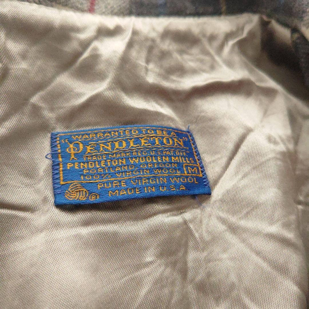 Pendleton Wool Check Jacket Women's M Tailored Us… - image 2