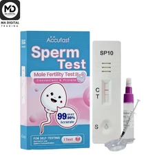 Accufast Sperm Test Kit For Male Pregnancy Preparation Sperm Count Test