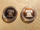 2020 COOK ISLANDS $2 AMERICAN DOUBLE EAGLE COINS. Quantity Of Two Silver Coins