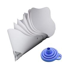 30 Packs Paint Strainers Cone Filter With 190 M Tips And White 30 Packs Paint Strainers Cone Filter With 190 M Tips And White