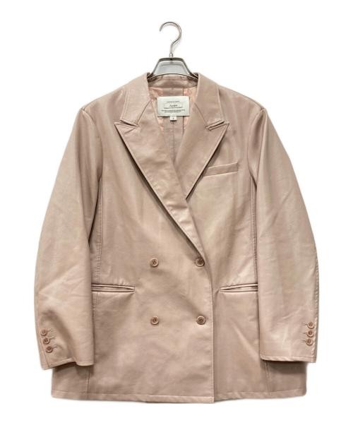 Ameri Pink Faux Leather Jacket Ladies Casual Size… - image 1