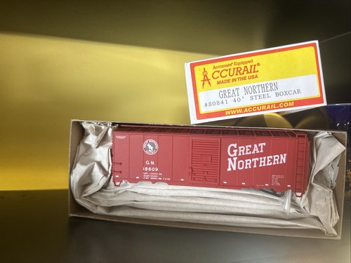 HO Accurail #80841 Great Northern 40’ Kit de vagón de acero | Zustand: New