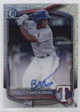 2025 Bowman Chrome Prospect Mega Box Auto Braylin Morel #BMA-BM Auto 13u1