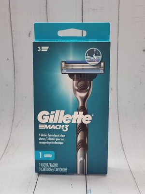 Gillette Mach3 Shaving Razor for Men, 1 Razor, 1 Cartridge 
