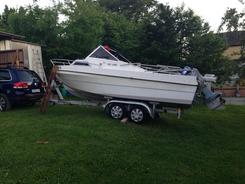 Motorboot 90PS Evinrude + Kajüte + Trailer – Gepflegt & Wartungsfrei - Bild 5 von 9