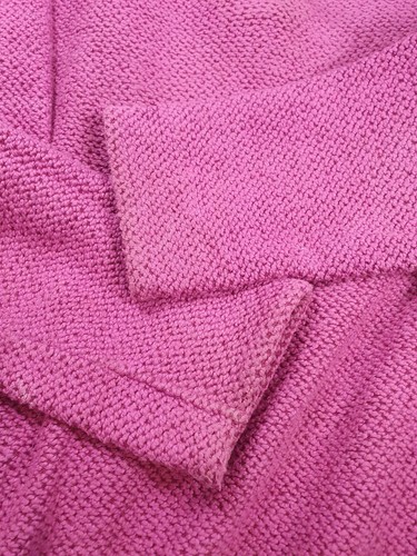 Weird Fish Macaroni Fleece Women's Size 18 Pink Pullover Pockets Cotton 1/4 Zip - Picture 14 of 14