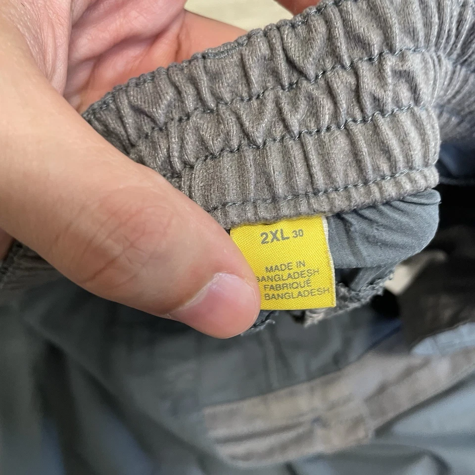 Cabelas Guidewear Pantalones Para Hombre Talla 2XL XXL Gris Ligero Aire Libre Senderismo Foto 4 de 4