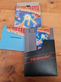 To The Earth Game For Nintendo Entertainment System NES Boxed & Complete