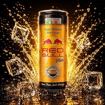 Red Bull Plus High Vitamin Zero Sugar Thailand 6x250ml