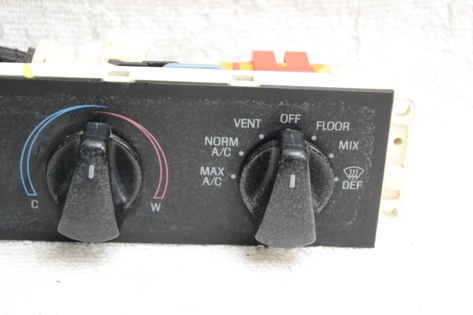 1992-1996 Ford F-150 F-250 Bronco Aquecedor A/C Temperatura Clima Controle Fabricante de Equipamento Original - Imagem 2 de 4