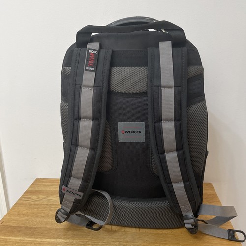 Wenger Carbon 17" Laptop Backpack black backpack/ rucksack/ laptop bag VGC - Afbeelding 4 van 18