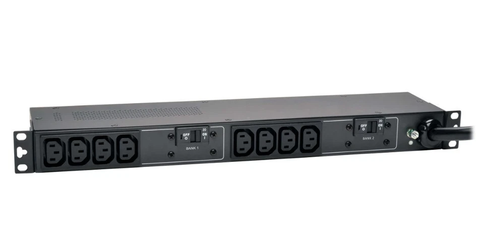 Tripp-Lite PDUH30HV Basic 5/5.8kW 208/240VAC x 10 C13 1U Power Distribution Unit - Image 2 of 4