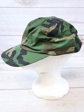 US Military Woodland Camo Hat Cap Adjustable Size Fits All