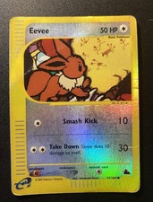 Pokemon Card- Eevee -Skyridge-Reverse Holo-54/144-Rare-ENG-Poor on eBay