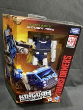 Transformers Kingdom War for Cybertron Trilogy WFC-K32 Autobot Pipes - New