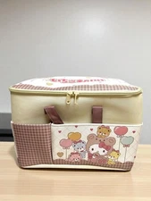 Hello Kitty Strawberry Newspaper No. 645 Collaboration Large Pocket Basket