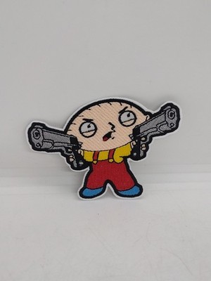Stewie Embroidered Iron-on Patch The Griffin's Family Guy