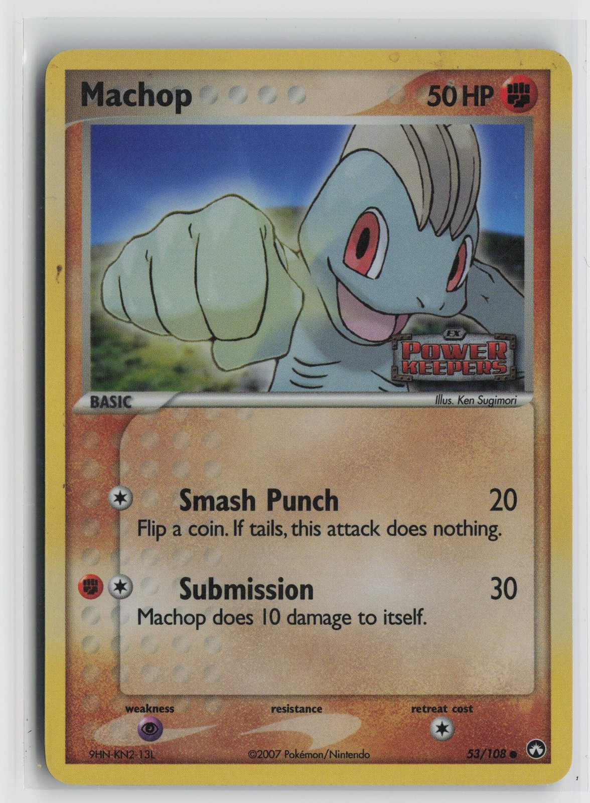Machop Common Power Keepers 53/108 LP