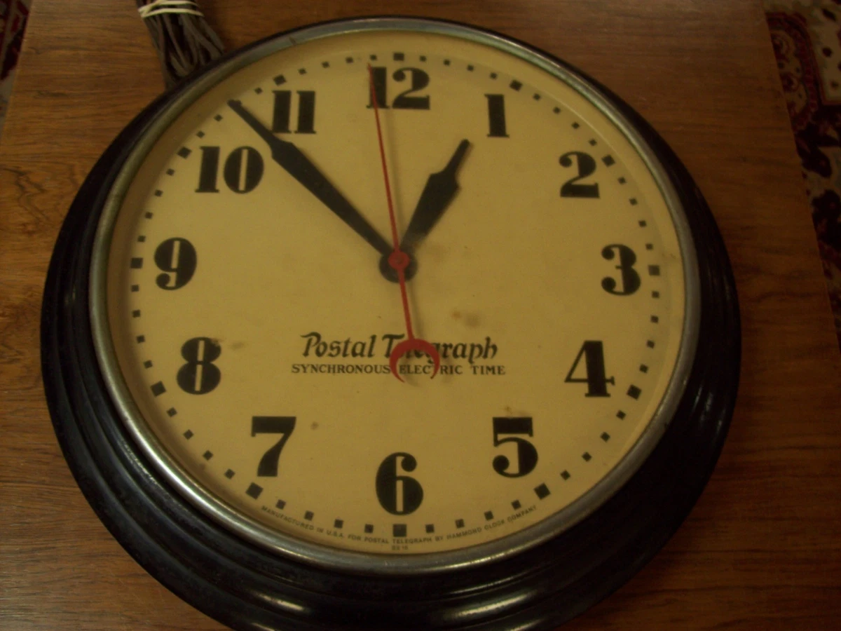 Hammond Collectible Wall Clocks 1920-1949 Time Period Manufactured