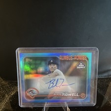 2024 Topps Pro Debut Blade Tidwell Autographed Rookie Rumble Ponies PD-105 /150