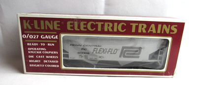 K-Line Trains Penn Central Flexi-Flo Covered Hopper K-90008 NOS