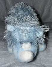 GANZ Blue Rhino Plush Stuffed Animal Toy Good Used Condition