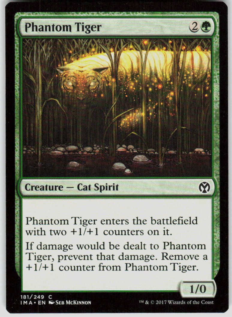 Phantom Tiger 181 Iconic Masters Magic the Gathering MTG