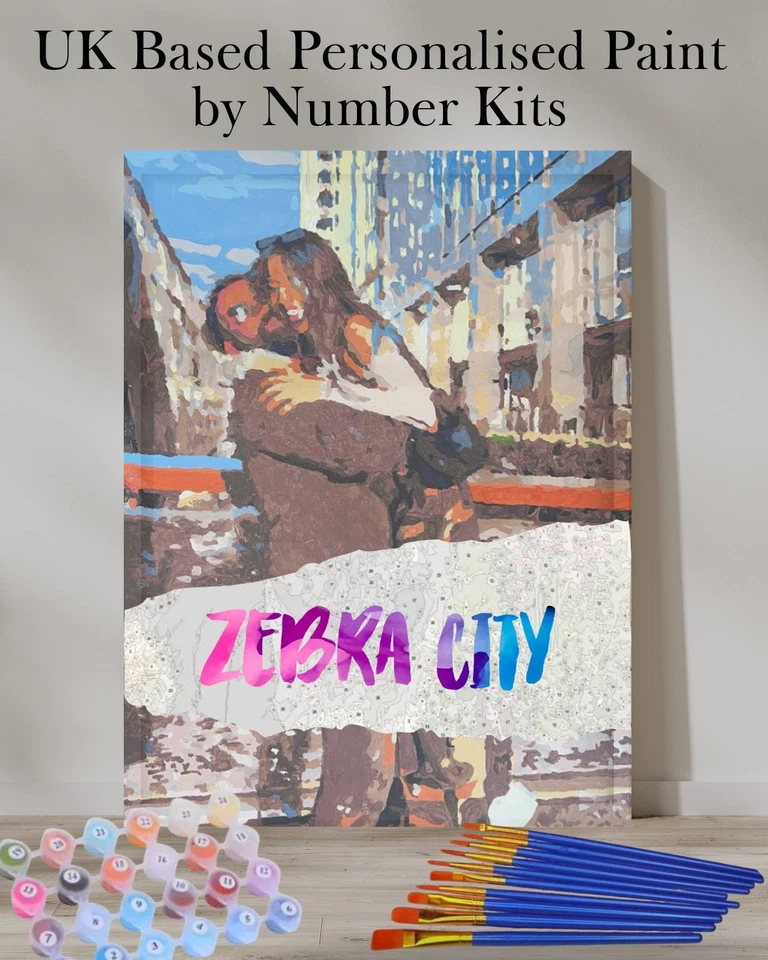 PERSONALISED PAINT BY NUMBERS - PERSONALISED GIFTS - ADULT PAINTING - - Image 2 of 4