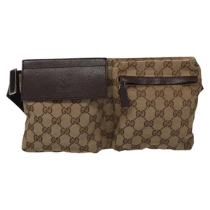 Sac bandoulière Gucci Gg toile marron toile authentique
