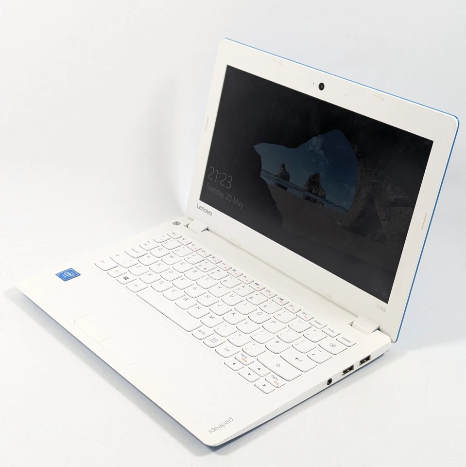 Lenovo IdeaPad 110S 11.6" Notebook S RAM, 32 GB - Windows 10 Blue + Case - Image 4 of 4