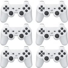 1/20Pack Wireless Controller For PS3 Compatible Playstation3 w/2 Charging Cable